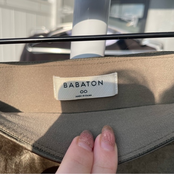 Babaton Silk Slip MIDI Skirt - Picture 8 of 12